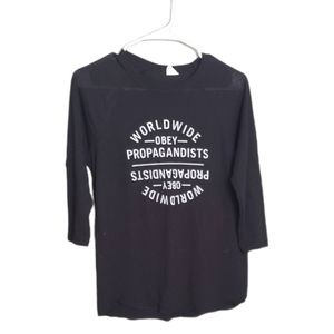 Obey Black Vintage Tee